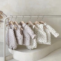 winter baby girls clothes thick outerwear newborn baby romper vest coat 3pcs baby clothes set cherry girls jumpsuit jacket
