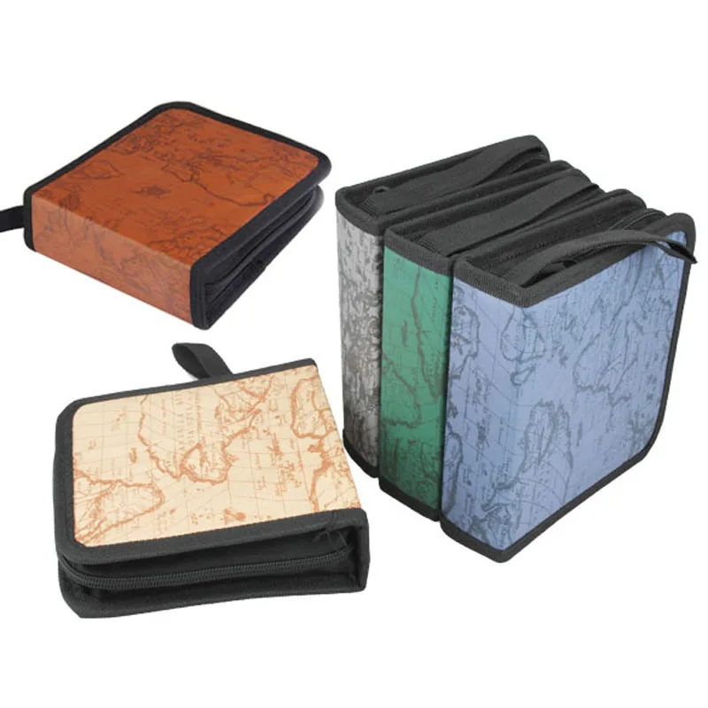 

40 Disc CD DVD Storage Holder Carry Case Organizer Sleeve Wallet Cover Bag Box DVD Storage CD Box Cases