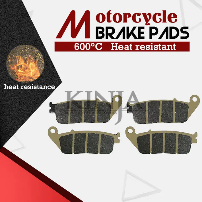 Аксессуары для мотоциклов Мото передние тормозные колодки HONDA VFR750 F 1988 1993 PC800 Pasific