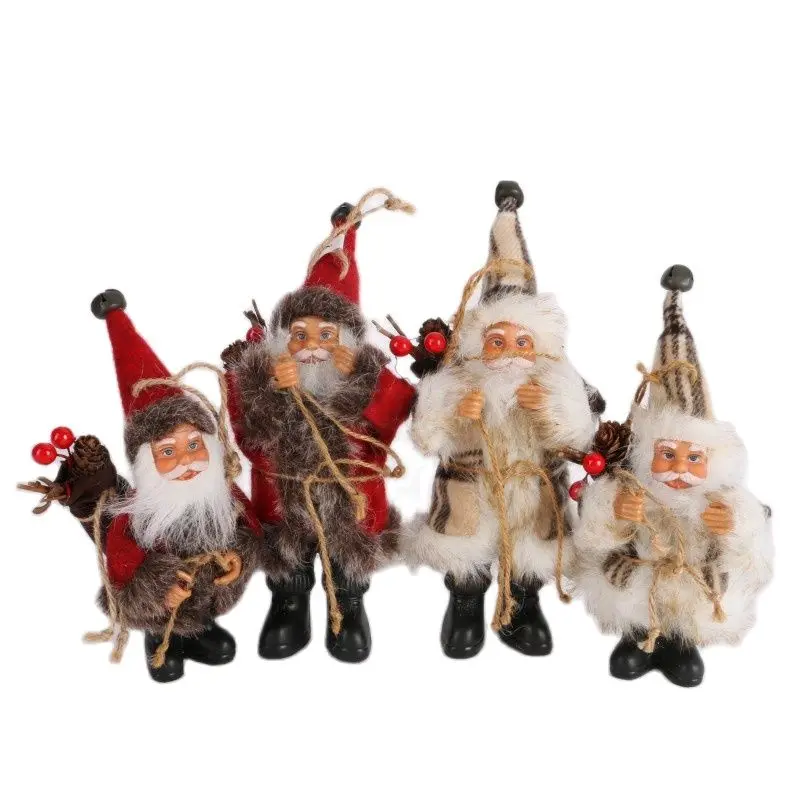 Игрушка-кукла Санта-Клаус украшения для рождественской елки изысканное