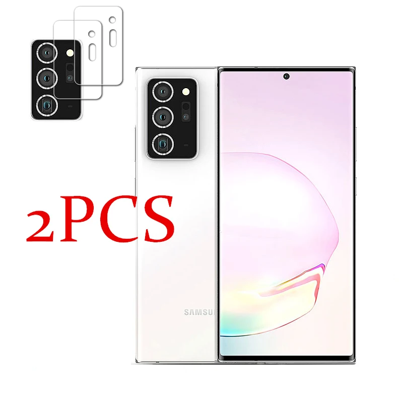 

2pcs Back Camera Tempered Glass for Samsung Galaxy Note10 Lite Lens Screen Protector for Samsung Note20 Ultra Full Glued Film