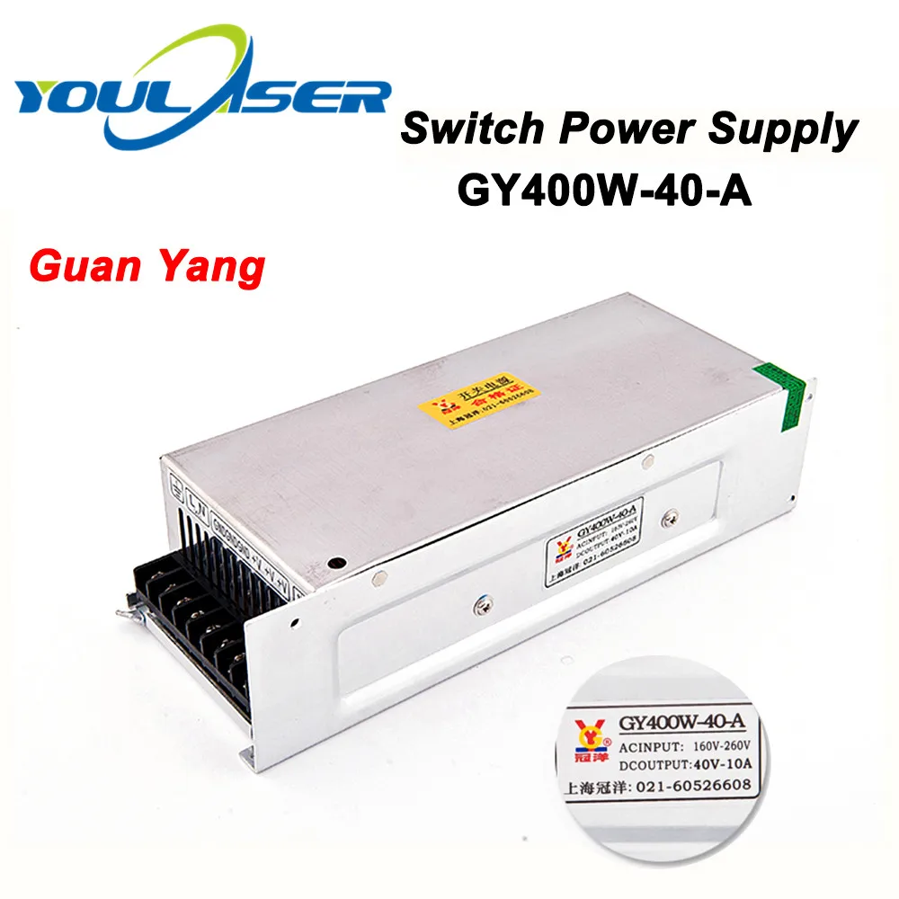 Guanyang переключатель Питание 40V 10A 400W для 57 Драйвер шагового двигателя ЧПУ станок