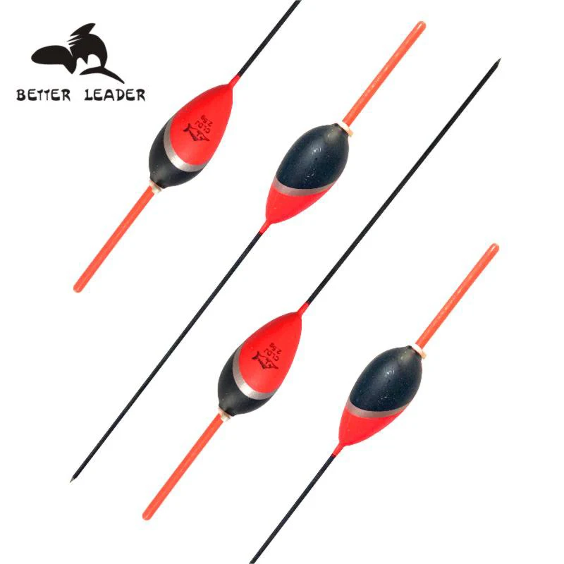 10pcs/set Fishing Floats Set Buoy Bobbe Float Fishing Bobbers Stick Floats Fluctuate Mixed Color Float Buoy Waggler Floats