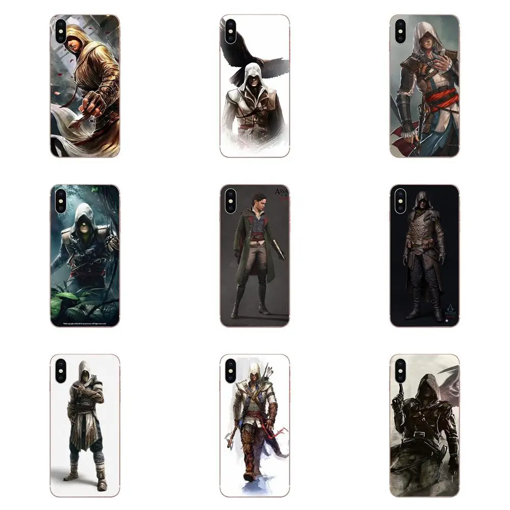 Мягкий чехол Assassins Creed 4 для Huawei Nova 2 V20 Y3II Y5 Y5II Y6 Y6II Y7 Y9 G8 G9 GR3 GR5 GX8 Prime 2018