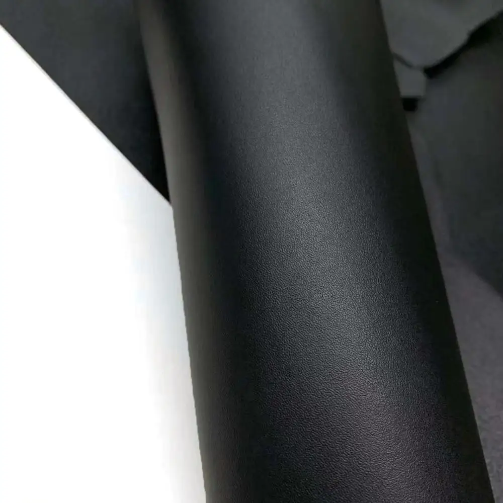 Высококачественная деталь из натуральной дубленой кожи черный материал первого