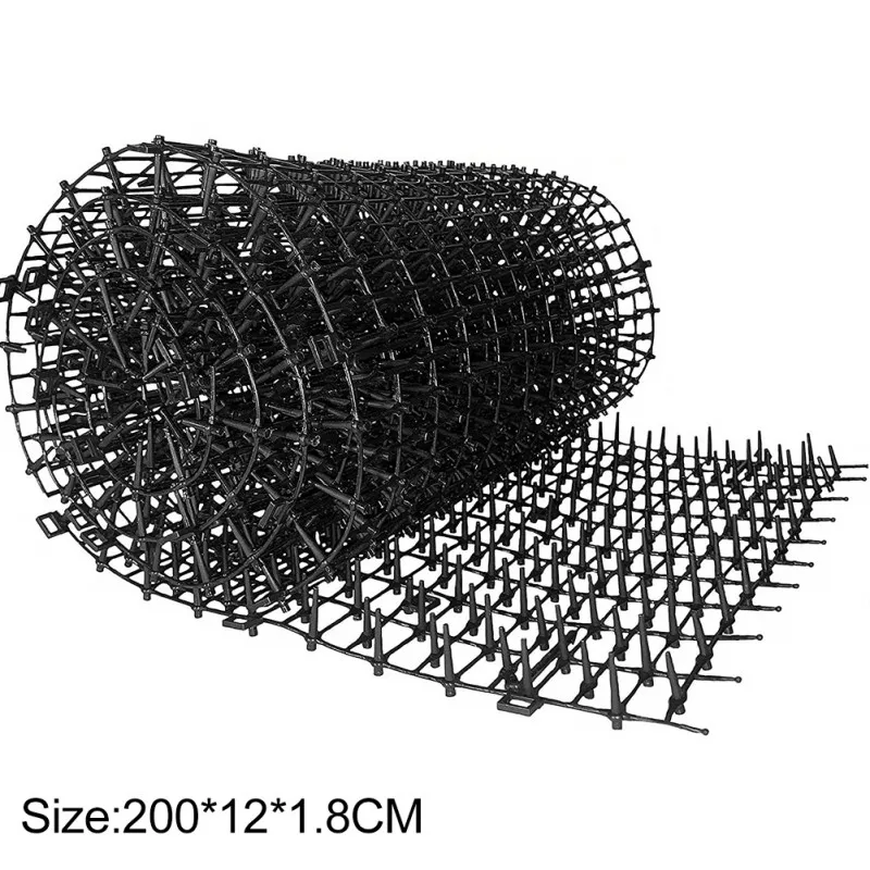 Черный Цвет Отпугиватель кошек коврик со стержнем Портативный бытовой анти
