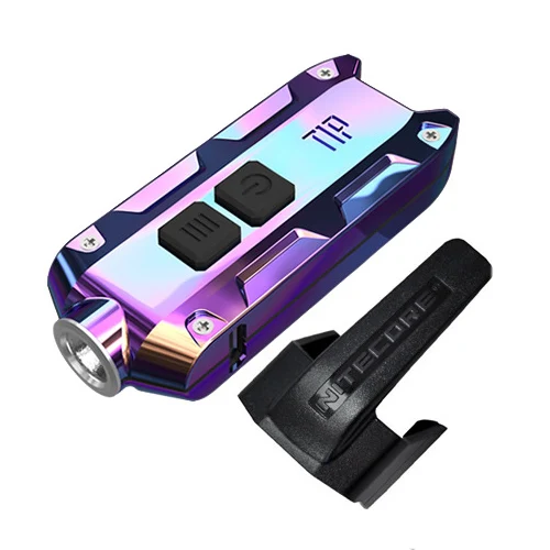 tropical NITECORE TIP SS металлический брелок-светильник из нержавеющей стали с клипсой+ USB кабель MINI EDC USB Перезаряжаемый светильник 360 люменов - Испускаемый цвет: tropical