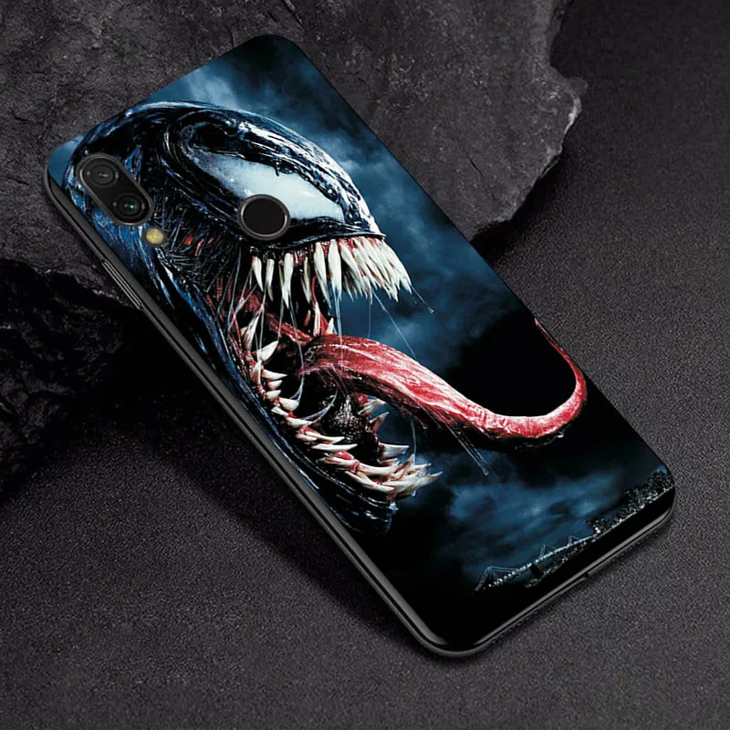 TPUBLK530 Черный ТПУ чехол для телефона Marvel для Xiaomi Redmi Note 7 6 8 Pro Чехол для Xiaomi Redmi 5 Plus задняя крышка Fundas Redmi 6A 7A 5A чехол - Цвет: TPUBLK530