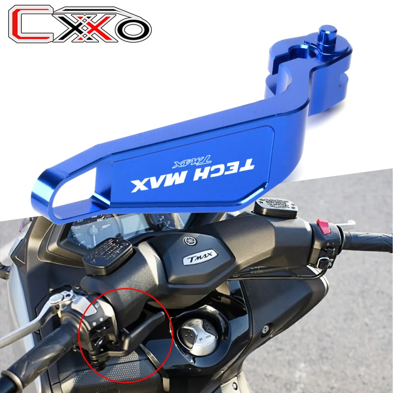 

High Quality CNC Motorcycle Hand Parking Brake Lever For YAMAHA Tech Max TMAX 560 tmax 560 2019-2020