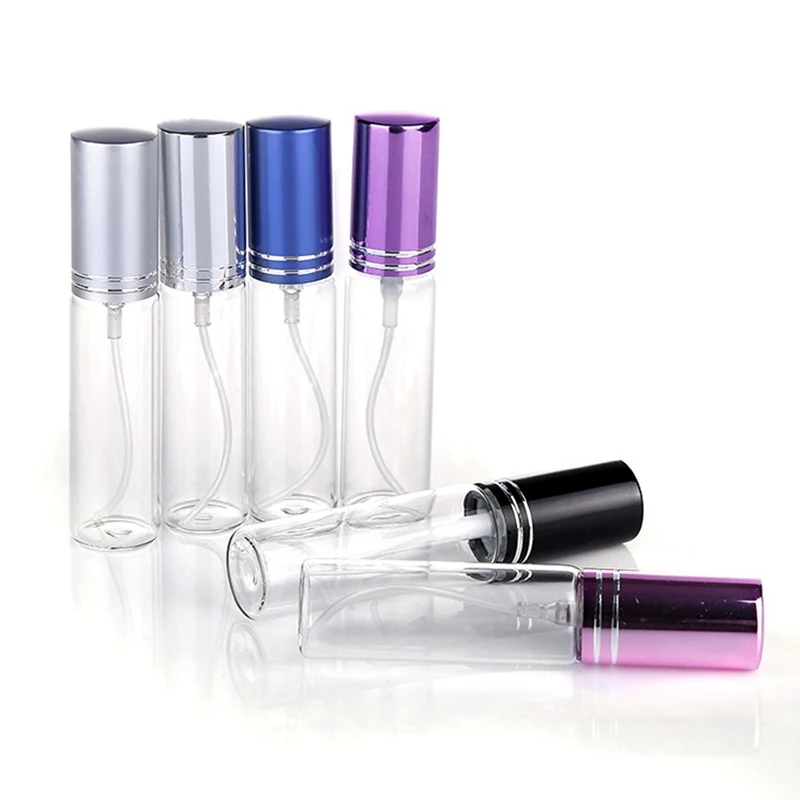 5 мл 10 Портативный красочные Стекло флакон для духов многоразового использования