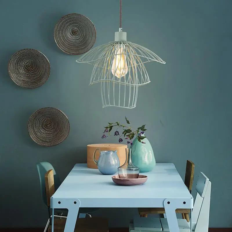 

Lighting-joy Dance Skirt Pendant Light White Black Gold Led Pendant Lamp Minimalist Restaurant Light Living Room Decoration