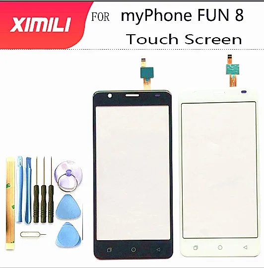 Новый сенсорный экран дигитайзер панель Замена для MYPHONE FUN 8 с инструментами |