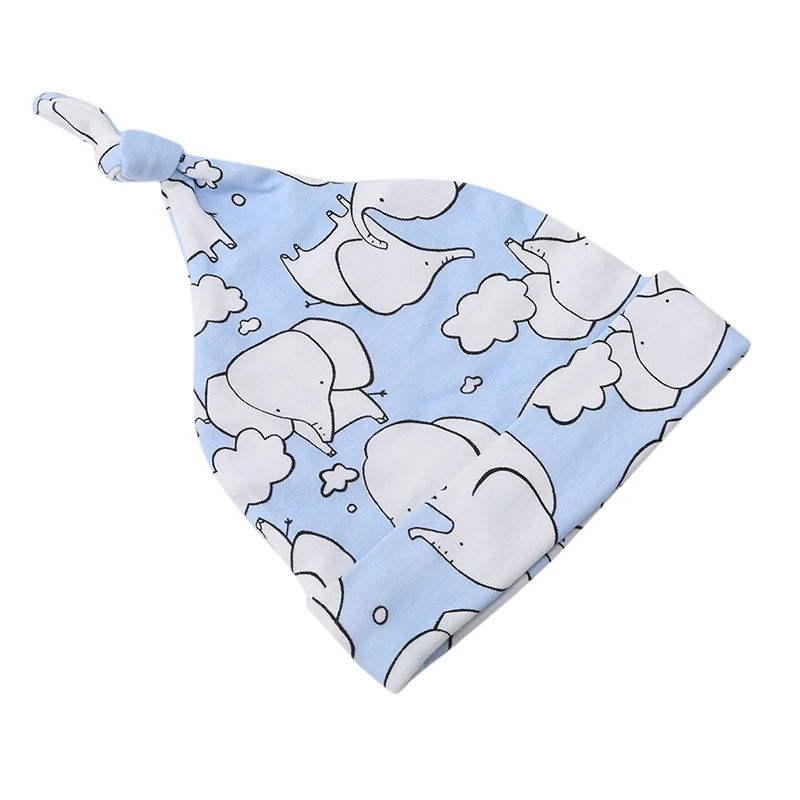 

3Pcs Baby Hats Cute Cartoon Fetal Cap For Newborn Infant Beanies Soft Cotton Boy Girls Hat Kids Warmer Bonnet Casual Cap