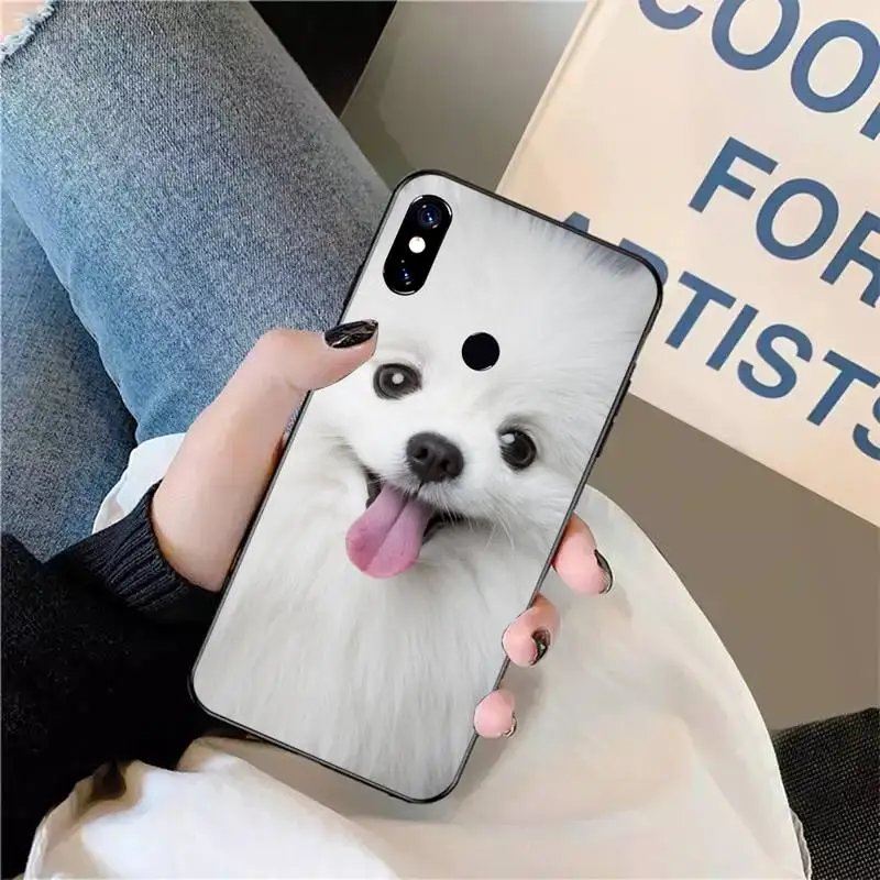 

Pomeranian dog cute animal Phone Case For Xiaomi Redmi note 7 8 9 t max3 s 10 pro lite coque funda shell cover