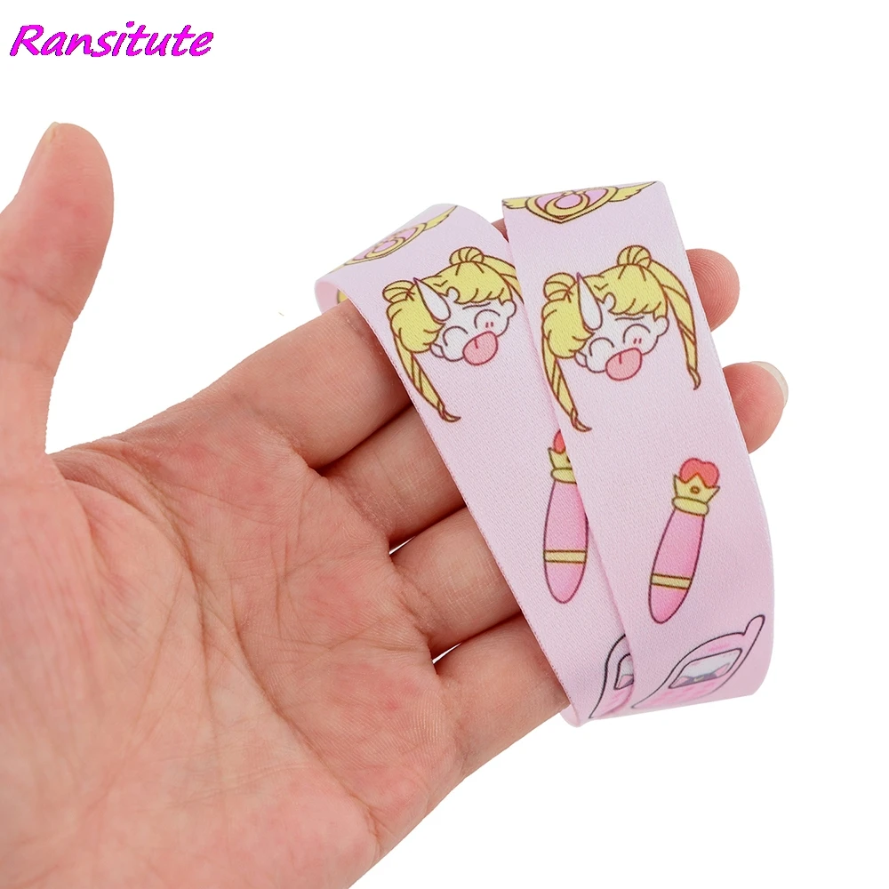 Ransitute R2122 Аниме Драконий жемчуг Магия Луны с мультипликационным принтом кошки для