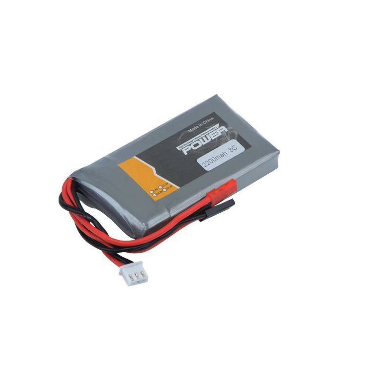 Аккумулятор 7 4 в 2200 мА · ч 2S 8C 3PK Lipo для передатчика Futaba 14SG 18SZ 16SZ T8J литий-ионный
