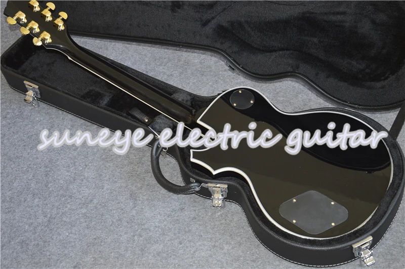 Suneye винтажная электрогитара Sunburst Tiger Grain Finish на заказ Гитара DIY Гитарный комплект