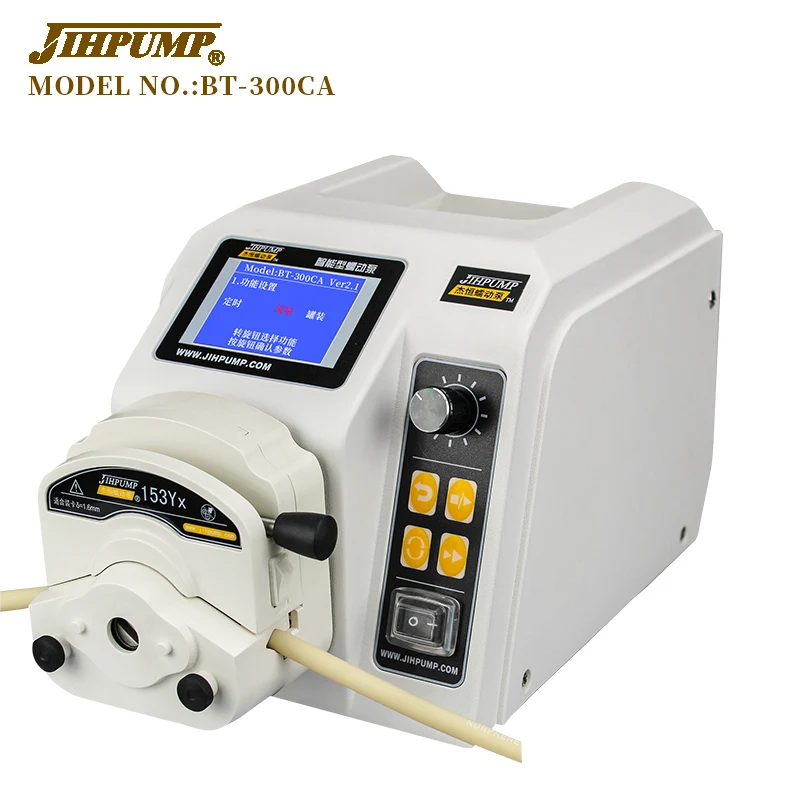 

JIHPUMP Small Industrial Peristaltic Pump yz25 for Food Grade Additives Chemical Controller Water Liquid Dosing Transfer Market