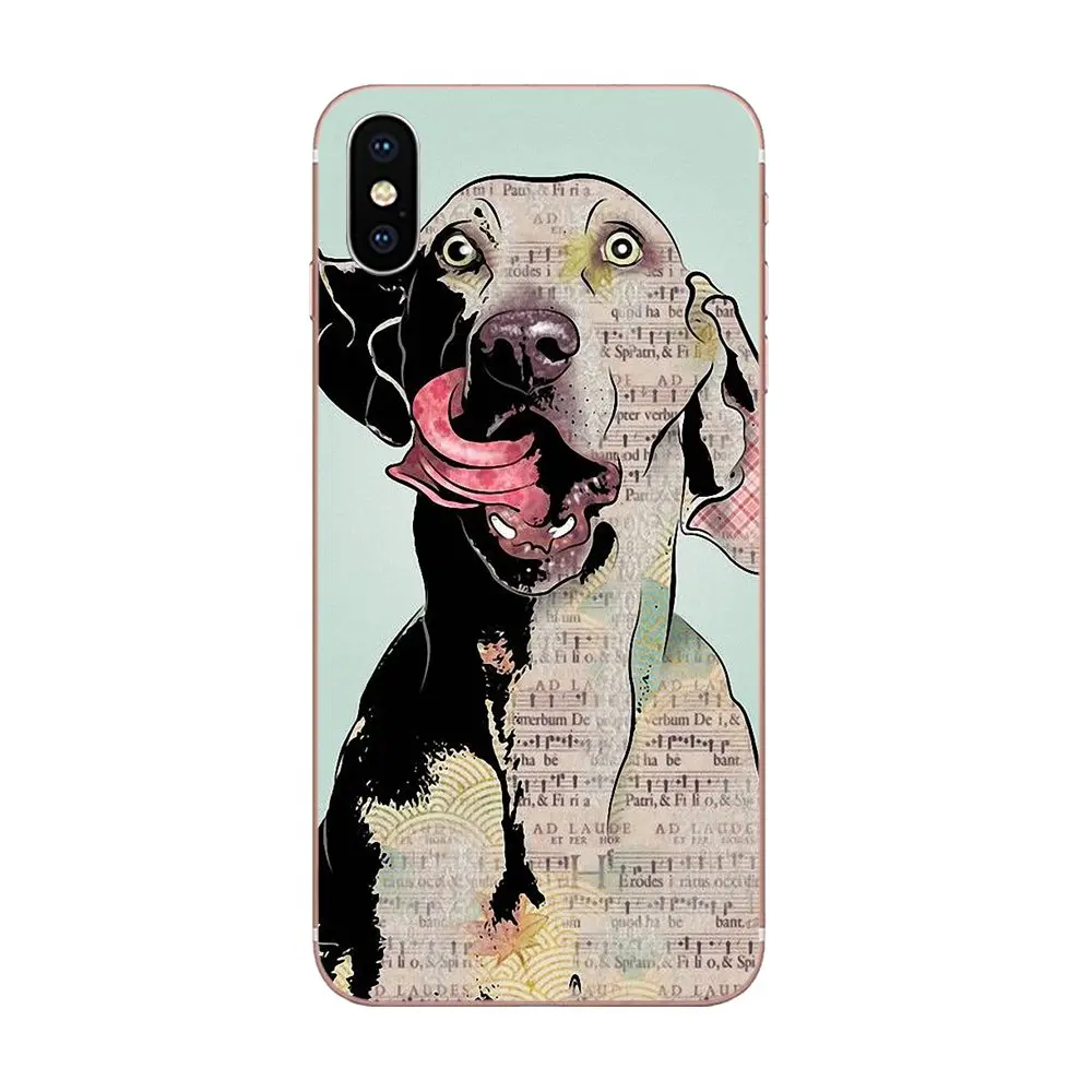 Красочный Puppy Pitbull Gog прекрасный пластик для Sony Xperia Z Z1 Z2 Z3 Z4 Z5 compact Mini M2 M4 M5 T3 E3 E5 XA XA1 XZ
