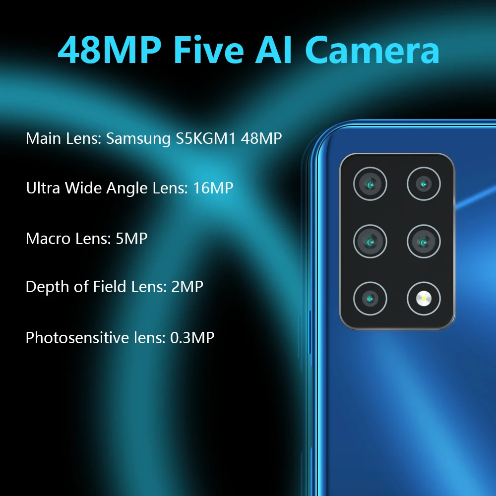Najtaniej Cubot X30 Smartphone 6GB RAM + 128GB ROM 48MP Pięć Kamer 32MP Selfie NFC 6. 4-calowy Wyświetlacz Fullview Globalna Wersja 4G LTE Telefon Komórkowy