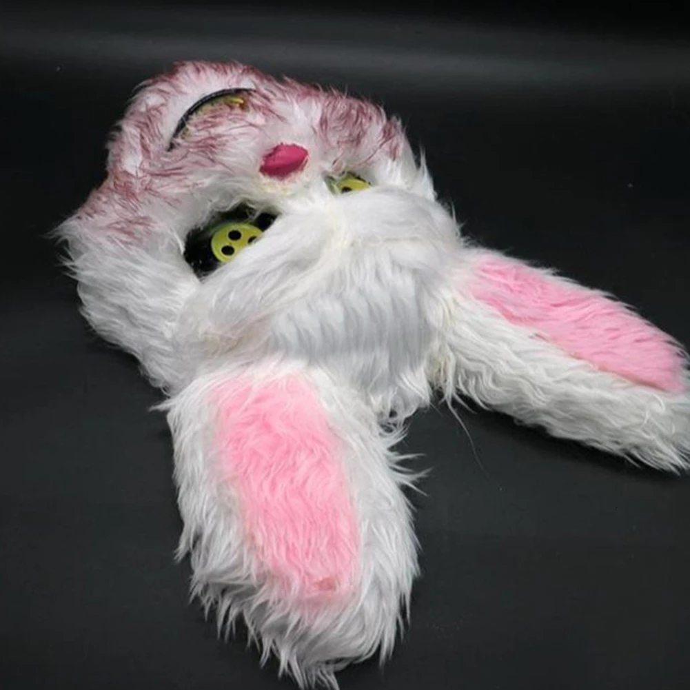 Новая маска для Хэллоуина убийца кролик медведь плюшевый мишка Хэллоуин