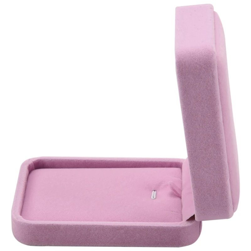 1 Pcs Velvet Presentation Gift Jewellery Ring Bracelet Box & 50 Slots L Type Flannel Wall Jewelry Display Holder | Дом и сад
