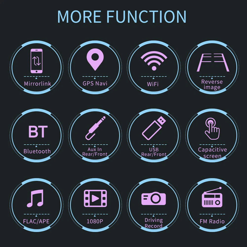 GPS-плеер MP5 9702 Android 8 1 7-дюймовый экран гибкий материал превосходное качество