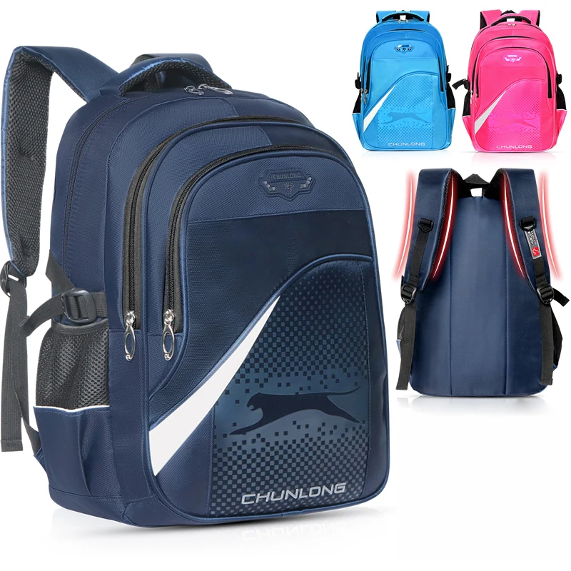 Детские водонепроницаемые школьные ранцы для мальчиков и девочек, рюкзаки для начальной школы для подростков, ортопедические рюкзаки 6393