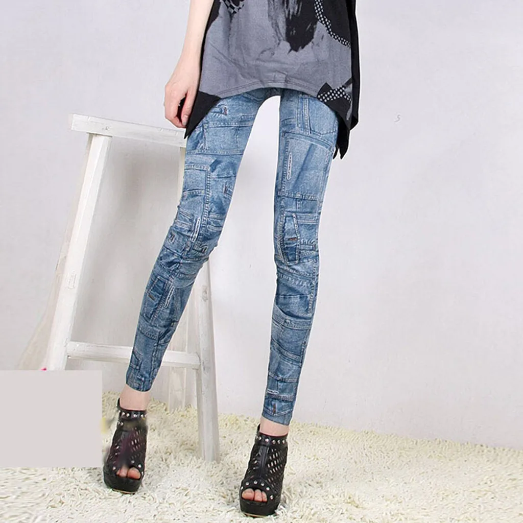 Женские джинсы для мамы с высокой талией женские эластичностью размера плюс