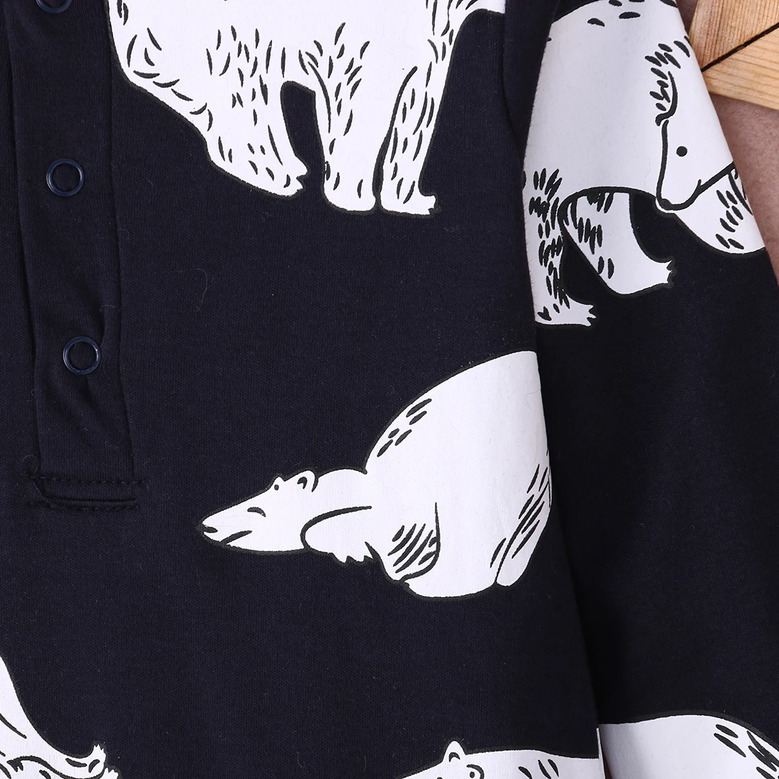 Одежда для маленьких мальчиков и девочек комбинезон с рисунком медведя