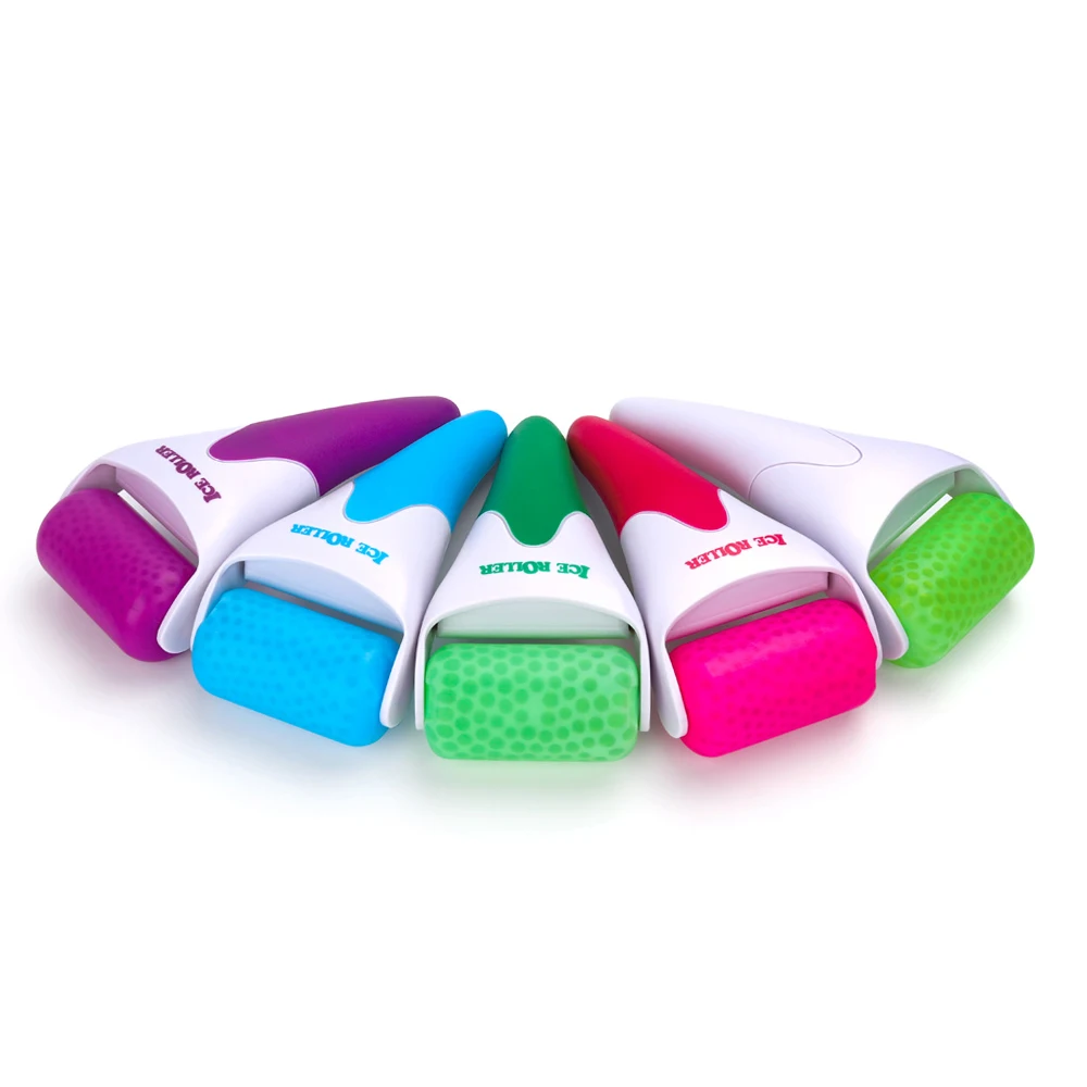 Уход за кожей лица ролик Прохладный лед роликовый массажер кожи подъемный