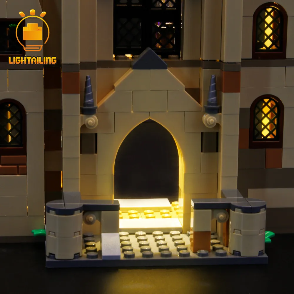 LIGHTAILING светодиодный светильник Набор для Хогвартс часы башня светильник ing набор совместим с 75948(не включает модель
