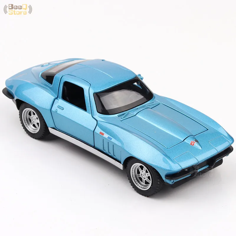 1:32 игрушечный автомобиль Corvette гоночная металлическая игрушка сплав Diecasts & Toy