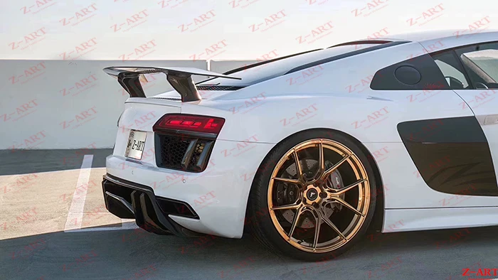 Z-ART комплект из углеродного волокна для Audi R8 20016- комплект из углеродного волокна для Audi R8 V8 V10 комплект для настройки углеродного волокна