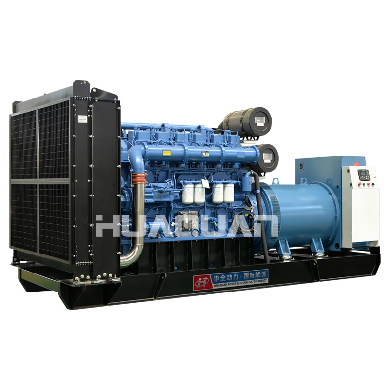 Торговая гарантия 1000kw yuchai само работающий бескамерный дизельный генератор