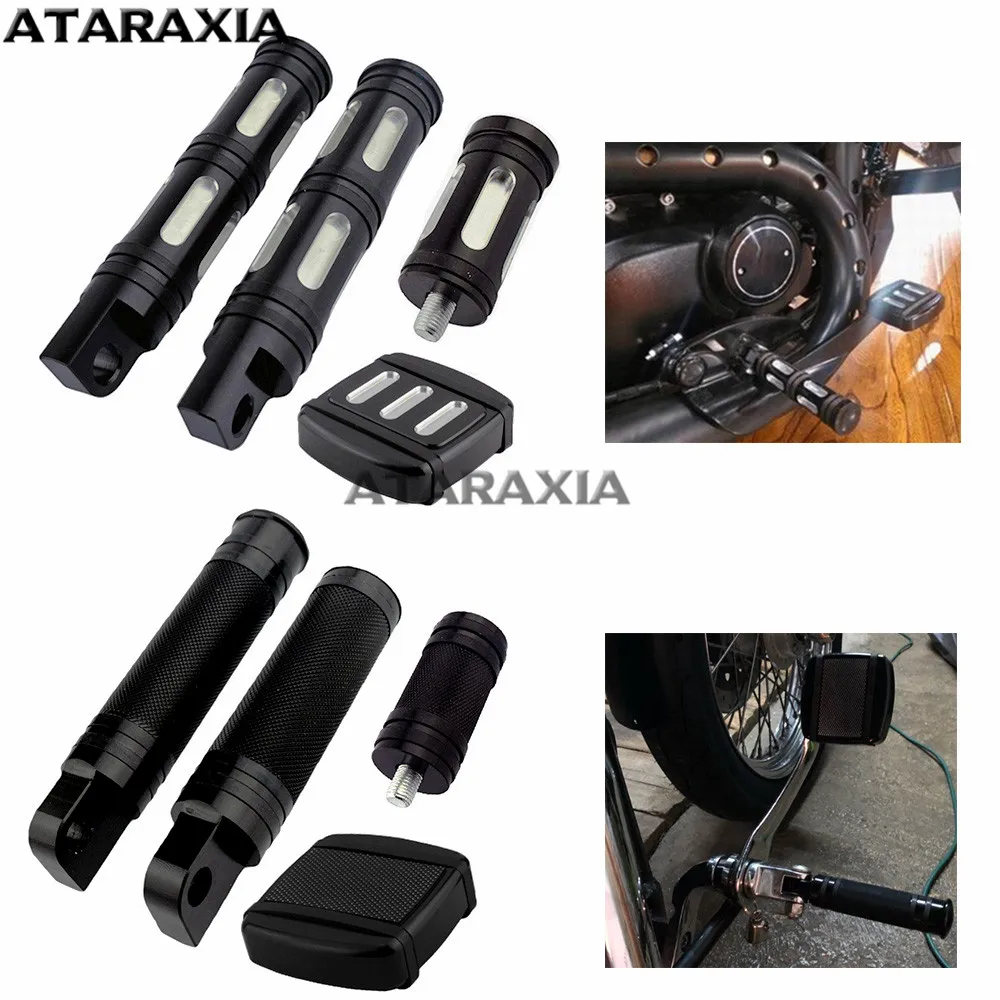 Педаль тормоза для мотоцикла накладка подставка ног подножки Harley 883 1200 XL мягкий