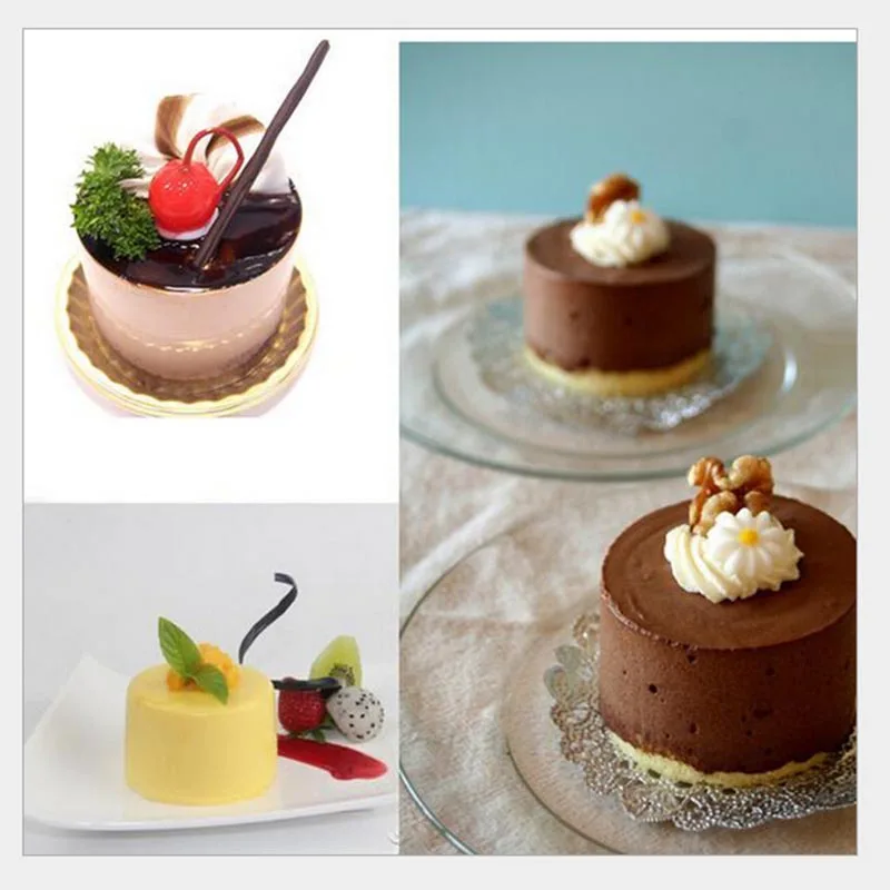 Новая полость вокруг цилиндра Мыло Форма силиконовая форма для рукоделия в форме