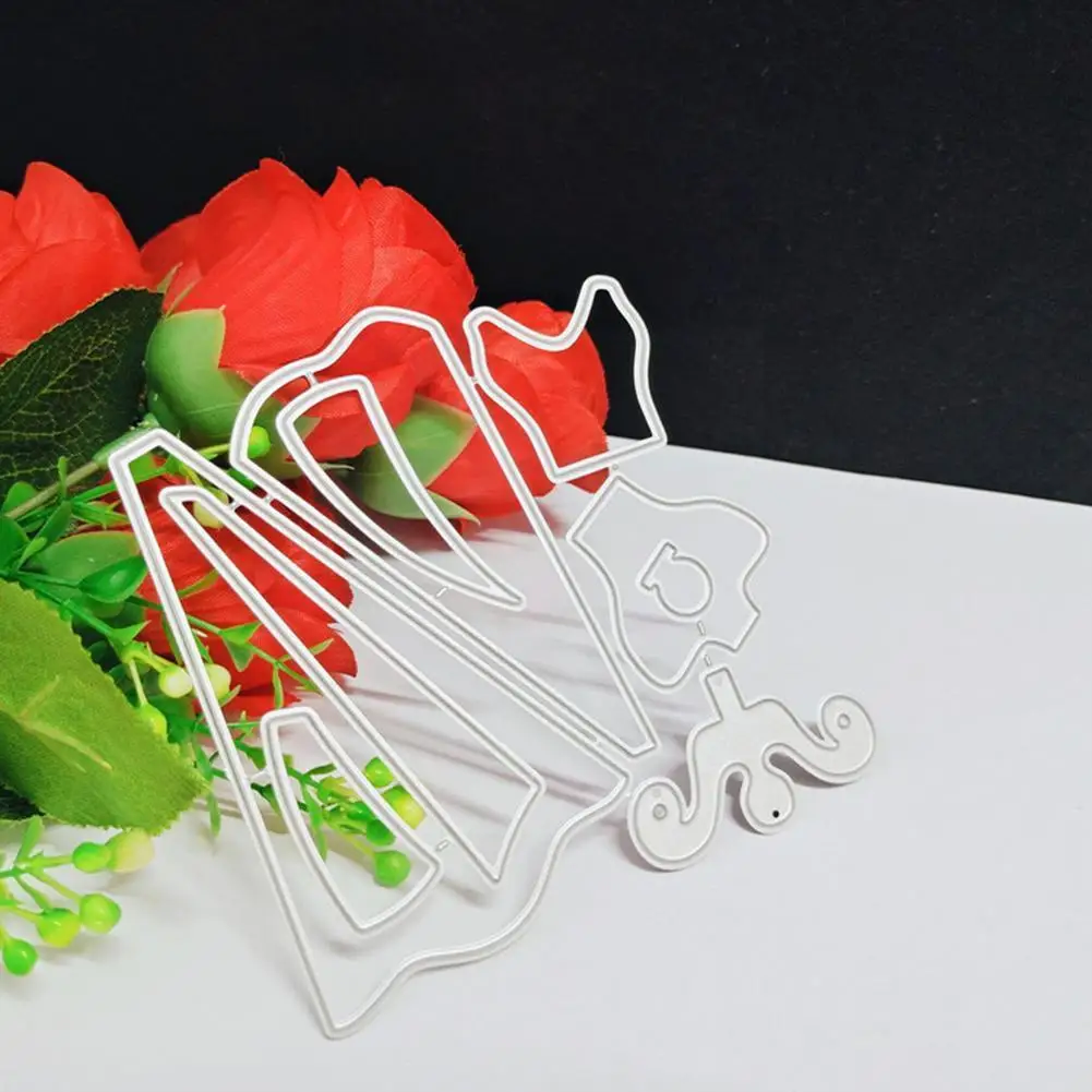 Cutting Dies Diy Dress Shape Pattern Stencils Scrapbooking Card Embossing Paper Frame Album Photo Stencil Make J3w0 | Дом и сад