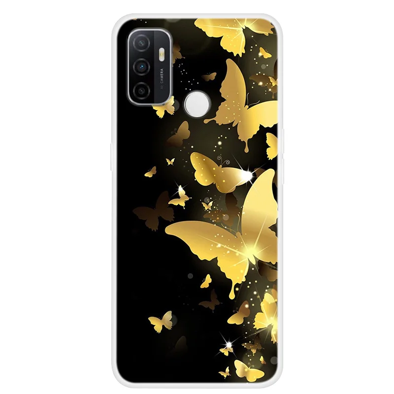 Чехол A53 2020 A53S мягкий силиконовый чехол на заднюю панель для OPPO Oppo a 53 S