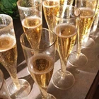 20 шт золотые блестящие пластиковые флейты для шампанского одноразовые стаканы для поджаривания очков для свадебной вечеринки Прямая поставка