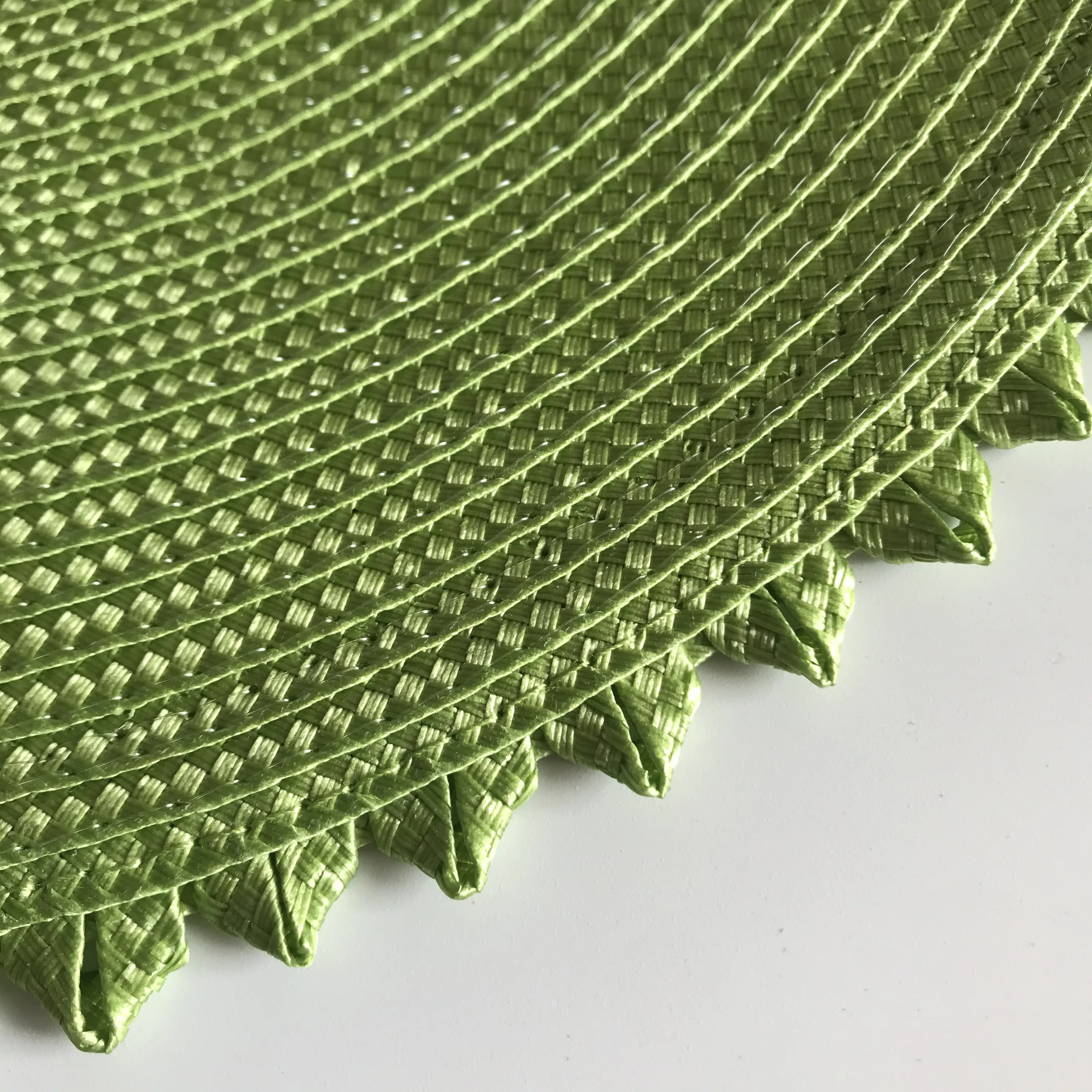 Round Weave Placemat Table Mats Europe Style Dining Napkin Pads Non-Slip Heat Resistant Coaster Cushion Kitchen Party Decoration | Дом и сад