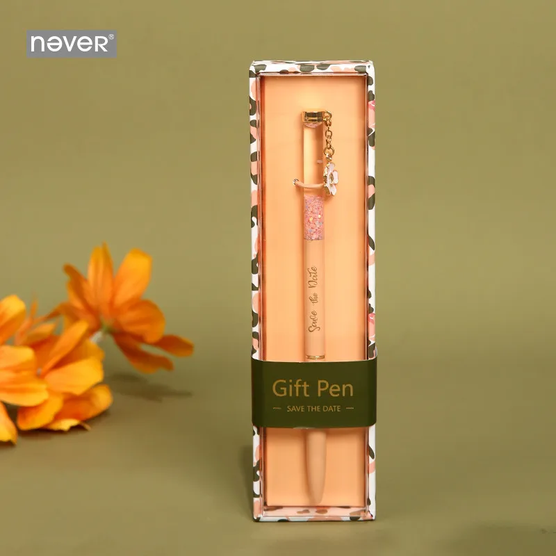 Серия Never Leopard подарочная ручка в деловом стиле роскошные черные чернила для