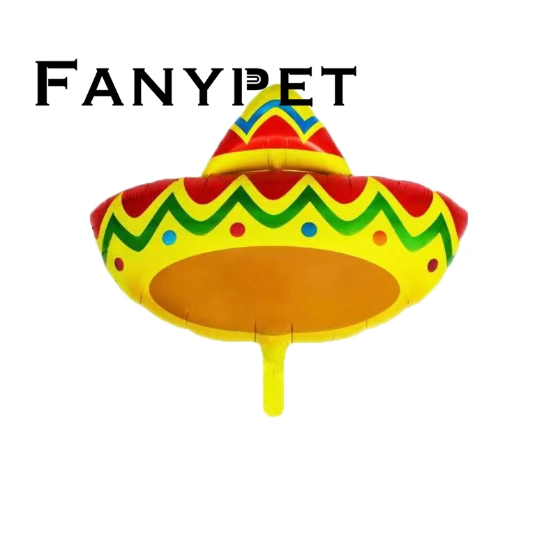 5 шт. шапка праздничные фольгированные воздушные шары Мексиканский авокадо