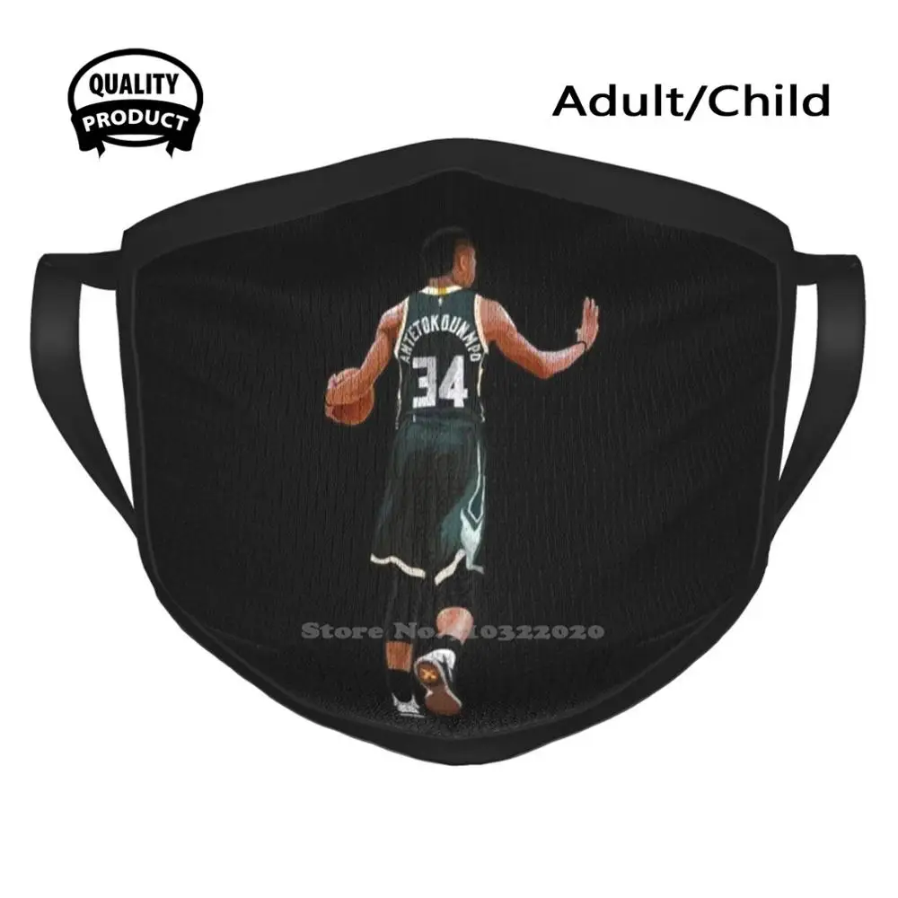 

Giannis Antetokounmpo #34 Ручной знак Пылезащитная наружная маска для рта Giannis Antetokounmpo книги Giannis Antetokounmpo