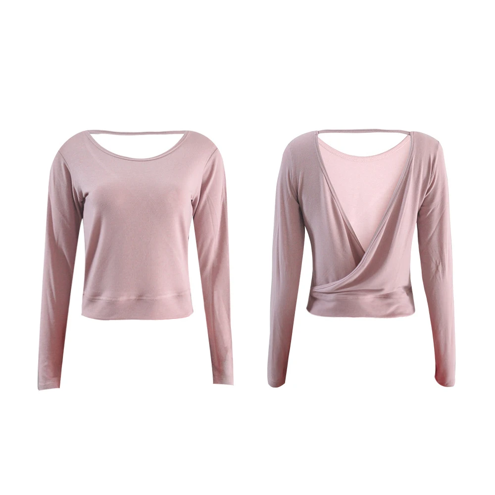 New Yoga Fitness T Women's Slim Back Long Sleeve Women Sweat Soft Stretch Running Casual Finger | Спорт и развлечения