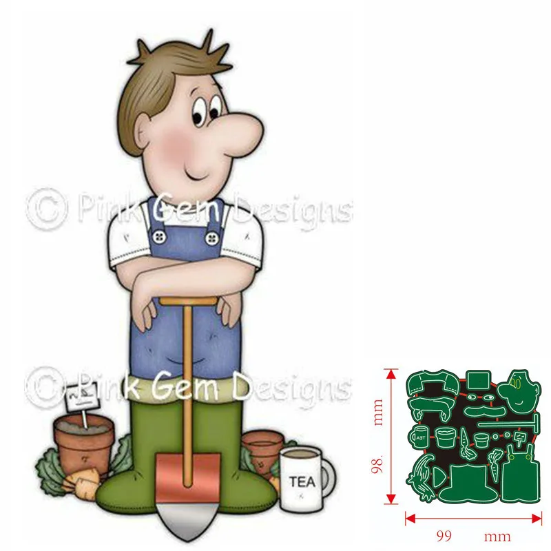 

Metal Cutting Dies man Scrapbooking Paper Cards Decorative Craft Embossing