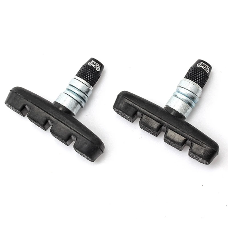 

4PCS Professional Bike Brake Pads M6 Screw ,V Brake Pads Threads Block, Rust-Proof Screws for Mountain Road Bicycle
