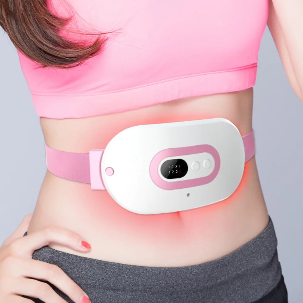 new Heating belt Electric Abdomen Heating Hot Compress Massage Belt Warm Uterus Pain Relief Pad for adjustable warm belt with thrust belt electric heating care hot moxibustion heat warm house warm lumbar