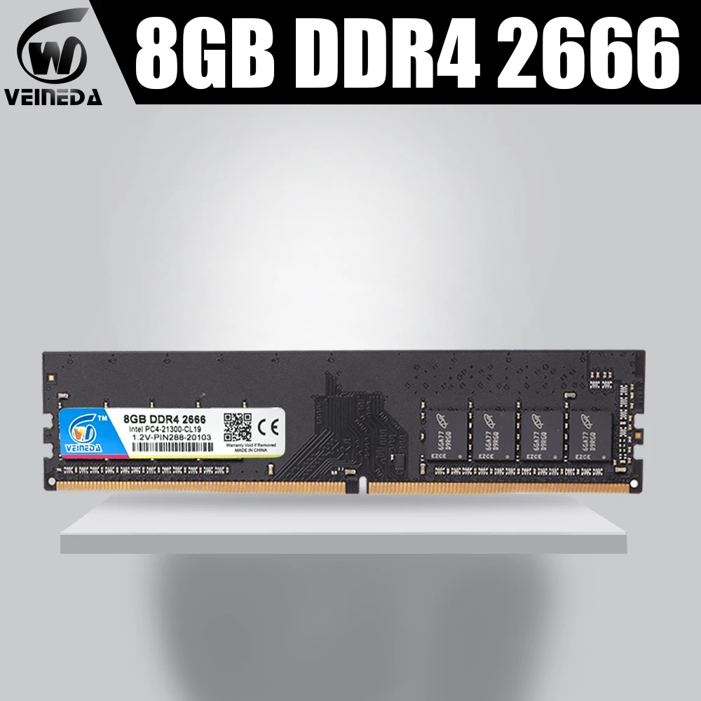 Оперативная память VEINEDA DDR4 8 ГБ 2666 МГц 1 2 контактов 2133 в|Оперативная память| |