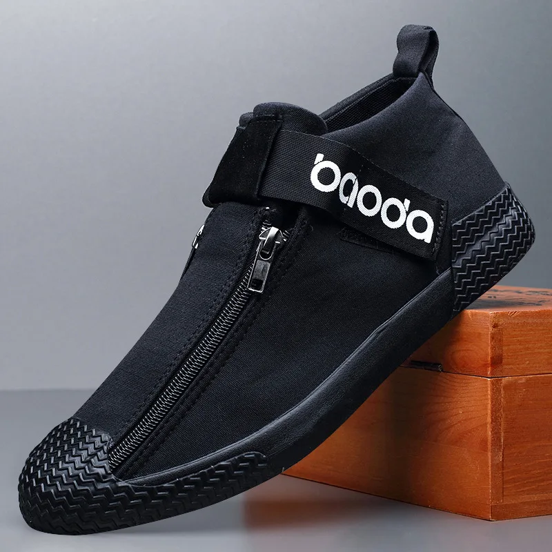 

Мужские кожаные ботинки, Зимние очень теплые ботинки с мехом, Мужская зимняя Рабочая повседневная обувь, кроссовки с высоким берцем, резино...